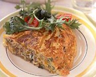 Spinach & Sausage Frittata
