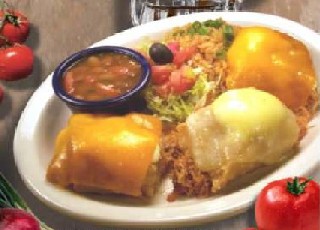 Pollo Fundido or Pollo con Queso en Tortilla