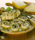 Chicken Cordon Blue in Mushroom Sauce