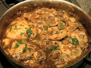Chicken Marsala