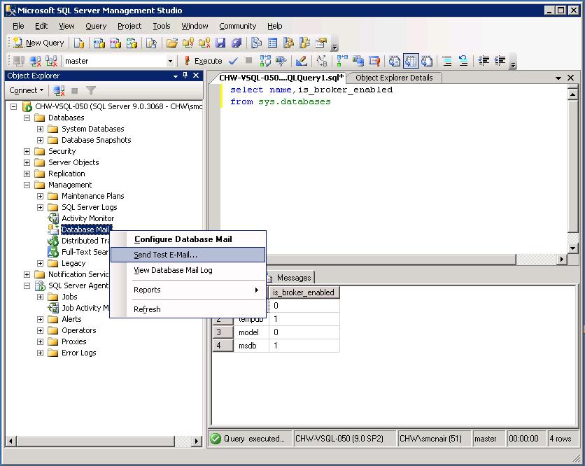 Database Mail Test