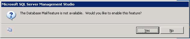 Enable Database Mail