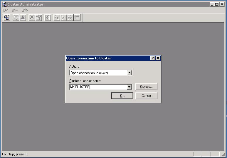Cluster Administrator